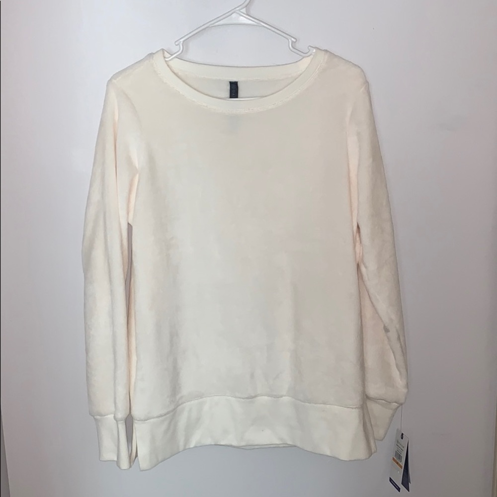 fuzzy long sleeve